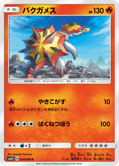 Japanese Turtonator (バクガメス)