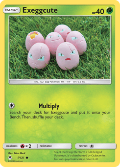Exeggcute Forbidden Light #1