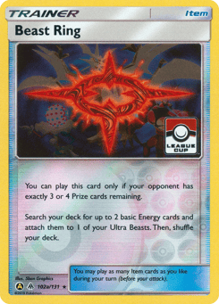 Beast Ring Forbidden Light #102a