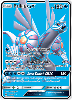 Palkia-GX Forbidden Light #119