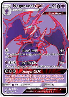 Naganadel-GX Forbidden Light #121
