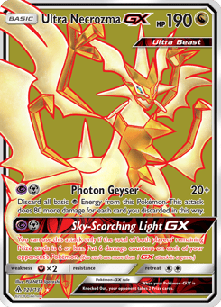 Ultra Necrozma-GX Forbidden Light #127