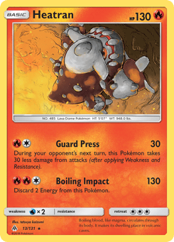 Heatran Forbidden Light #13