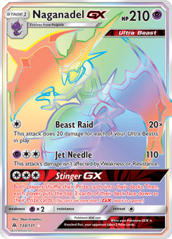 Naganadel-GX Forbidden Light #134