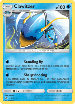 Clawitzer Forbidden Light #26