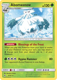 Abomasnow Forbidden Light #4
