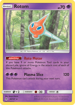Rotom Forbidden Light #40