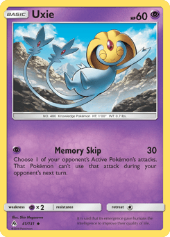 Uxie Forbidden Light #41