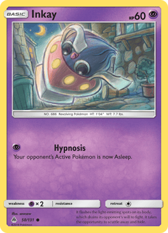 Inkay Forbidden Light #50