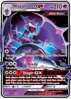 Naganadel-GX Forbidden Light #56