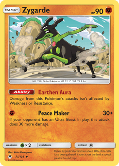 Zygarde Forbidden Light #71