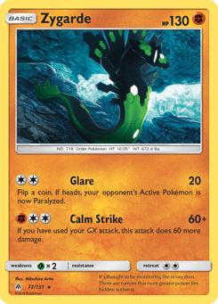 Zygarde Forbidden Light #72