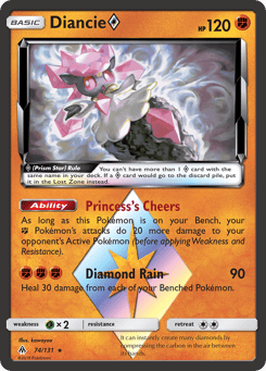 Diancie ◇ Forbidden Light #74