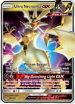 Ultra Necrozma-GX Forbidden Light #95
