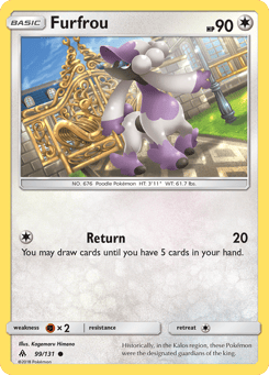 Furfrou Forbidden Light #99