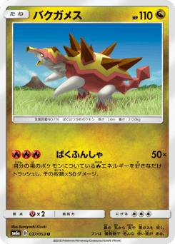 Japanese Turtonator (バクガメス)