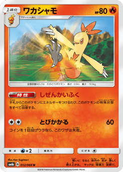 Japanese Combusken (ワカシャモ)