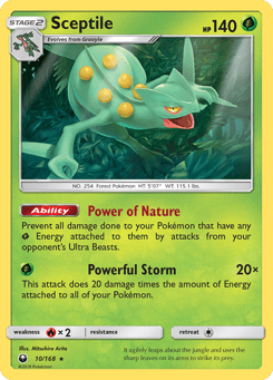 Sceptile Celestial Storm #10