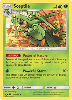 Sceptile Celestial Storm #10a
