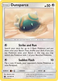 Dunsparce Celestial Storm #110