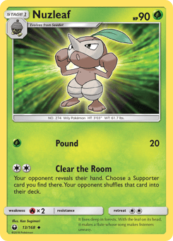 Nuzleaf Celestial Storm #13