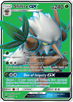 Shiftry-GX Celestial Storm #152