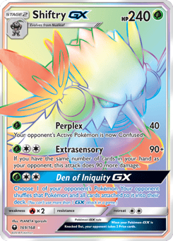 Shiftry-GX Celestial Storm #169