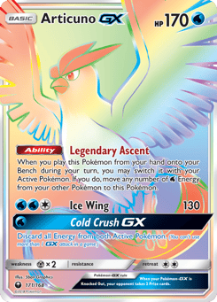Articuno-GX Celestial Storm #171