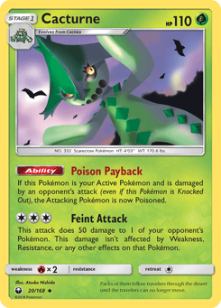 Cacturne Celestial Storm #20