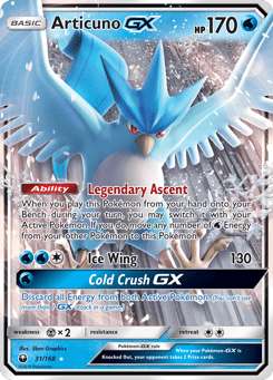 Articuno-GX Celestial Storm #31