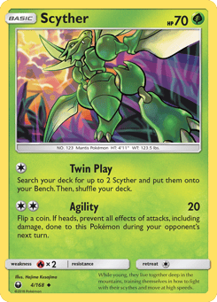 Scyther Celestial Storm #4