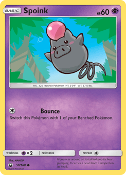 Spoink Celestial Storm #59