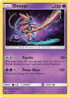 Deoxys Celestial Storm #67