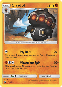 Claydol Celestial Storm #79