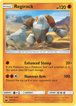 Regirock Celestial Storm #80