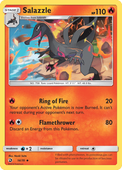 Salazzle Dragon Majesty #14
