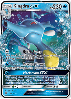 Kingdra-GX Dragon Majesty #18