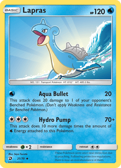 Lapras Dragon Majesty #21