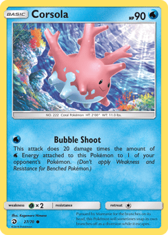 Corsola Dragon Majesty #27