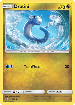 Dratini Dragon Majesty #35