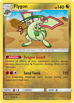 Flygon Dragon Majesty #39