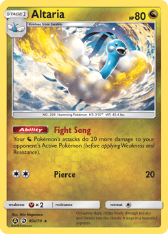 Altaria Dragon Majesty #40a