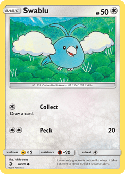 Swablu Dragon Majesty #56