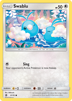 Swablu Dragon Majesty #57