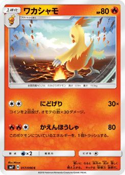 Japanese Combusken (ワカシャモ)