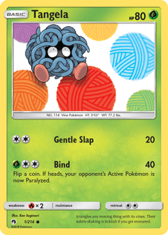 Tangela Lost Thunder #1