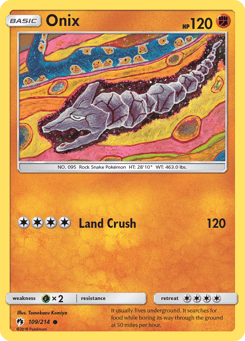 Onix Lost Thunder #109