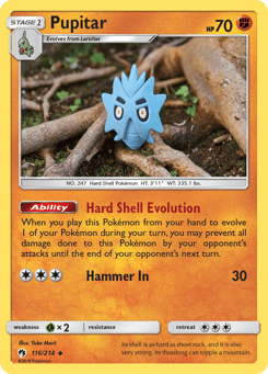 Pupitar Lost Thunder #116