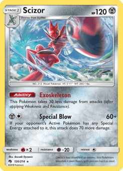 Scizor Lost Thunder #126