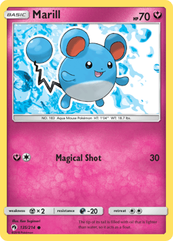 Marill Lost Thunder #135